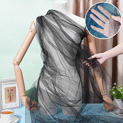 Polyester-Mesh-Spitzenstoff&nbsp;DIY-WH0504-331A