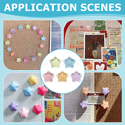 50 шт. железные канцелярские кнопки&nbsp;AJEW-PH01669