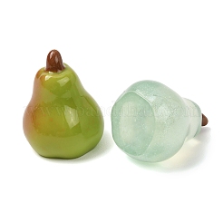 Cabochons imitation fruits en résine transparente/opaque&nbsp;CRES-B038-04