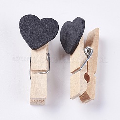 Pinces à cheville en bois&nbsp;WOOD-WH0005-B04
