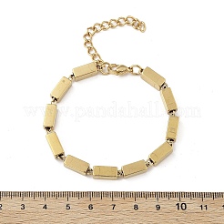 Браслеты из кубической цепи из нержавеющей стали 304 для женщин&nbsp;BJEW-F488-15G