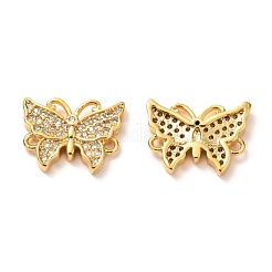 Латунные соединители с прозрачным кубическим цирконием&nbsp;KK-G399-21