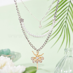 18шт 3 цвета стеклянные подвески GLAA-DC0001-27