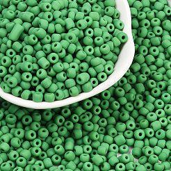 Матовое непрозрачное стекло бисер SEED-R029-4mm-A10