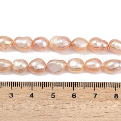 Нити из натурального культивированного пресноводного жемчуга PEAR-P064-20J-03F