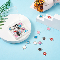 52 шт. 26 стильных эмалевых соединителя из сплава&nbsp;ENAM-YS0001-07