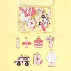 18 шт. 7 стиля подвески из сплава и эмали на медицинскую тематику&nbsp;FIND-FS0004-32A