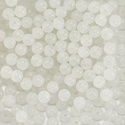 3 нитка круглых бусин из искусственного нефрита&nbsp;DGLA-PA0001-01A