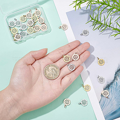 30 шт. подвески из нержавеющей стали 304 двух цветов&nbsp;STAS-BC0002-87