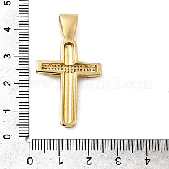 Латунные микро проложить кубического циркония подвески KK-A266-05B-G