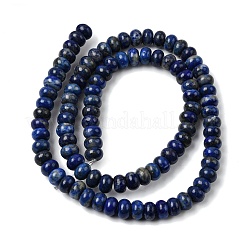 Нитки бусины из натурального ляписа-лазури&nbsp;G-A280-A24-01