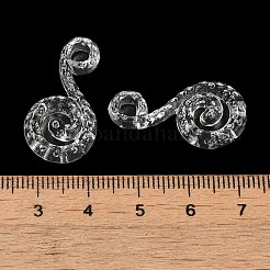 Прозрачные акриловые подвески&nbsp;TACR-G048-35