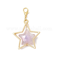 Звезды акриловые подвески украшения&nbsp;HJEW-JM03395