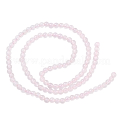 Природного розового кварца нитей бисера&nbsp;G-A307-A01-01