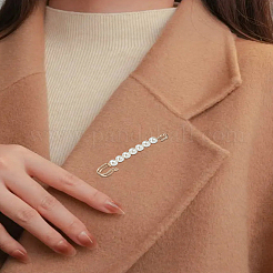 12 шт. 2-х цветные железные булавки для килта&nbsp;JEWB-LP0002-02