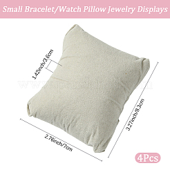 4 шт. ворсовая ткань для браслета и подушки для часов&nbsp;FIND-BBC0004-32A