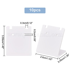 Акриловые подставки для сережек с наклоном назад ODIS-WH0099-03