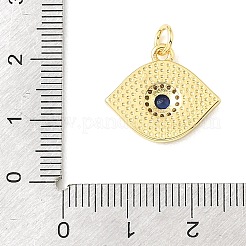 Anhänger aus Messing mit Mikropavé-Fassung&nbsp;CU-CBA6938-01G-02