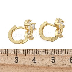 Pendientes de aro de latón&nbsp;EJEW-R016-10G-02