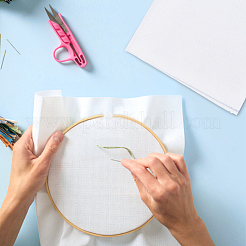 Ткань для вышивки крестиком из хлопка плотностью 16 карат. DIY-WH0021-13B