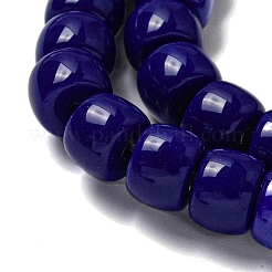 Chapelets de perles en verre opaques&nbsp;GLAA-NH0002-B01
