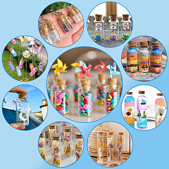 12шт 6 стиля стеклянная бутылка&nbsp;CON-TA0001-09