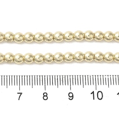 Гальванические нити из синтетических немагнитных гематитовых бусин&nbsp;X-G-I364-C01-G