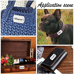 30 шт. пустые алюминиевые соединительные подвески&nbsp;FIND-BC0003-71P