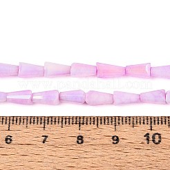 Антикоррозийные гальванические стеклянные бусины GLAA-T025-27G