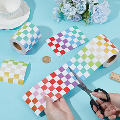 2 Rolle selbstklebende Papieraufkleber&nbsp;DIY-OC0015-12