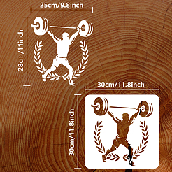 Трафареты для рисования домашних животных DIY-WH0391-0738