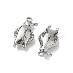 Pendentifs en acier inoxydable 304 sur le thème de l'océan&nbsp;STAS-I367-02P-02