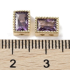 Латунь с кубиками циркония&nbsp;KK-G491-35G-01