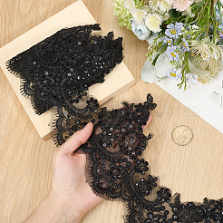 Ornement de couture en polyester de 5 mètre&nbsp;DIY-HY0003-31B