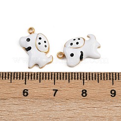 Подвески из нержавеющей стали 304 с эмалью&nbsp;STAS-P410-35B-G