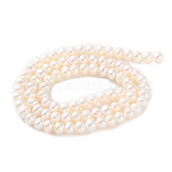 Нити из натурального культивированного пресноводного жемчуга PEAR-I007-02E-03C