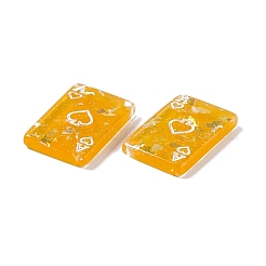 Прозрачные смоляные подвески&nbsp;RESI-I047-02B