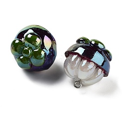 Подвески из смолы цвета ab&nbsp;RESI-C051-02G-P