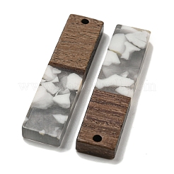 Pendentifs en résine et bois de noyer&nbsp;FIND-B042-20D