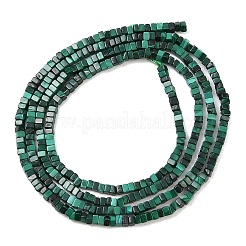 Нити из натурального малахителя G-K399-B05-01