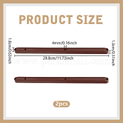 2 шт. пластиковые направляющие для ящиков&nbsp;AJEW-WH0752-062B