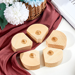 Деревянные подсвечники AJEW-WH0314-540