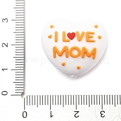 Силиконовые бусины на день матери SIL-V007-05