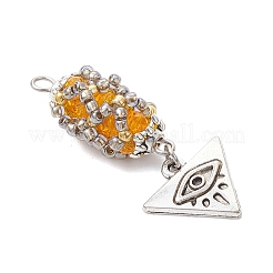 Стеклянные подвески&nbsp;PALLOY-MZ01071-01