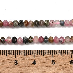 Натуральные разноцветные нити из турмалина&nbsp;G-P279-77-4mm