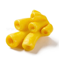 Украшения из искусственного коралла из смолы&nbsp;DJEW-G026-09B