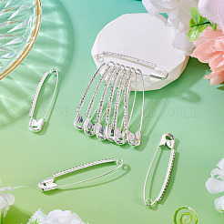 Железные булавки со стразами для одежды&nbsp;JEWB-TAC0010-42S