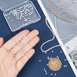 2 нити бусины из натурального кварцевого кристалла G-NB0005-04