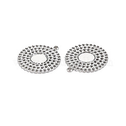 Pendentifs en acier inoxydable 304 avec monture en émail&nbsp;STAS-N097-208P