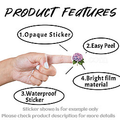 Selbstklebende dekorative Aufkleber aus Papier&nbsp;DIY-WH0562-070